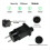 4.5V 3.6W Plug LED Τροφοδοτικό Μετασχηματιστή IP44 Αδιάβροχη Χριστουγεννιάτικη Λάμπα EU PLUG 3
