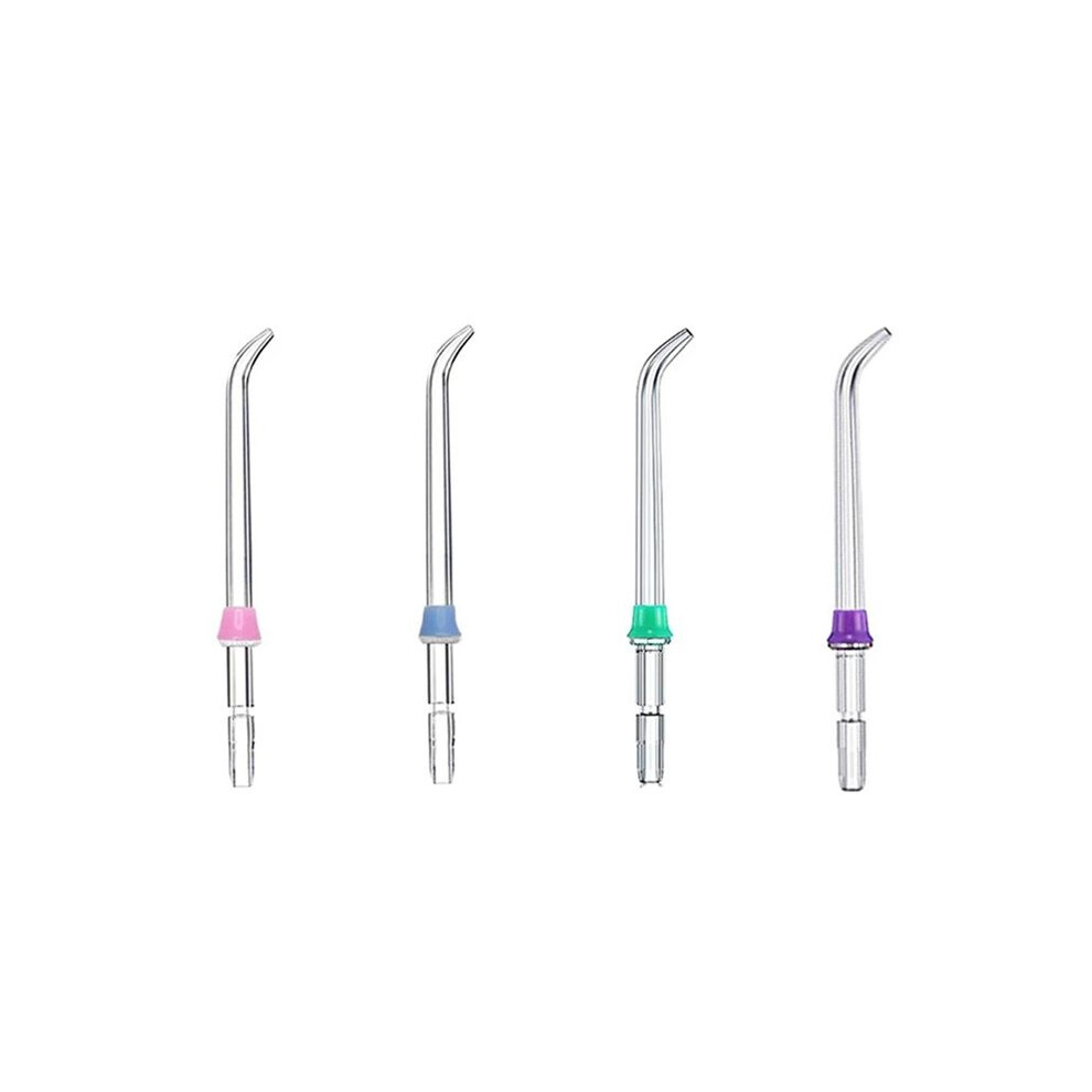 Flosser Nozzle Oral Hygiene Accessories for Waterpik WP-100 WP-450 WP-250 Nicefeel Flycat FC168 Waterpulse V300 ,4PCS