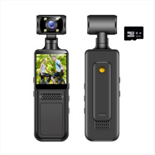 Kamera sportowa kieszonkowa 4K HD, kamera sportowa, obrót o 180, mini Wi-Fi, przenośna, sportowa, ruchoma, 64G