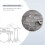 Drum Damper gel 6 pack with One Tuning Key 1 2