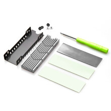 Radiator M.2Pro 2280 NVMe, aluminiowa podkładka termiczna do dysku SSD M2, taśma rozpraszająca ciepło