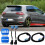 Til VW Golf 7 7.5 Mk7 Flødende baglygteadapterlinje Halogenopgraderingsform 4