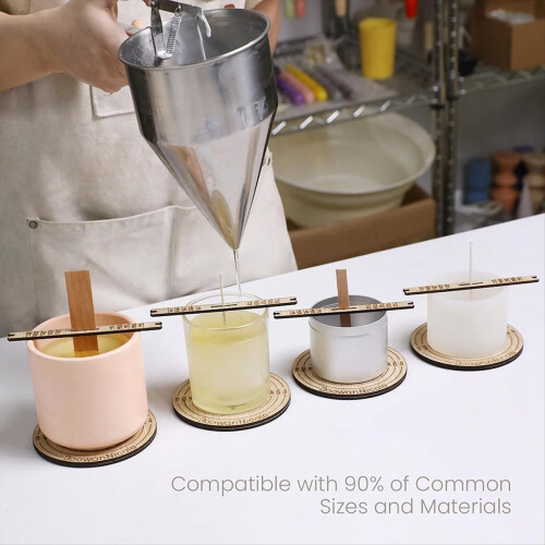 Universal Candle Wick Centering Tool for Candle Making 1