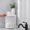 Bathroom 360 Degree Rotating Shelf Kitchen Toilet Corner Storage Rack Cabinet Multi Layer 6