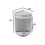 Bathroom 360 Degree Rotating Shelf Kitchen Toilet Corner Storage Rack Cabinet Multi Layer 2