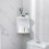 Bathroom 360 Degree Rotating Shelf Kitchen Toilet Corner Storage Rack Cabinet Multi Layer 4