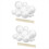 Solar System Project Kit, Planet Model Crafts 28 Mixed Sized Polystyrene Spheres Balls for School Science Projects 1