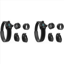 2X VR-sporingsbelte, sporingsbelter og håndflatestropper for HTC Vive-systemsporingsputtere - justerbar midje