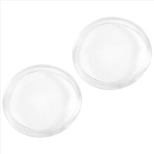 2Pcs/Set Round Diameter 90mm Fog Lamps Lights Tempered Glass Anti-Fog for Mitsubishi L200 Outlander Pajero Colt Triton ASX
