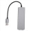 6-i-1 computerlydkort 5.1 USB ekstern multifunktionslydkonverter til bærbar computer aluminium 3
