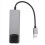 6-i-1 computerlydkort 5.1 USB ekstern multifunktionslydkonverter til bærbar computer aluminium 2