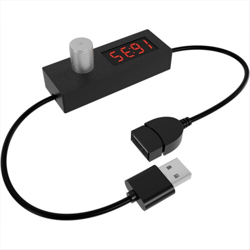 USB-timerkoblingsledning til planlagt slukning fra 5 minutter til 24 timer 55