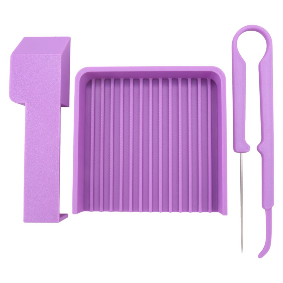 Fuse Bead Single-Needle Tweezer & Aligner Tray Set, 2.6Mm Beads Kit, Tool For Crafting Jewelry Bracelet 4851800049302