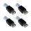 Adaptér 4X USB A/M Ethernet RJ45 (samice/samec) 1
