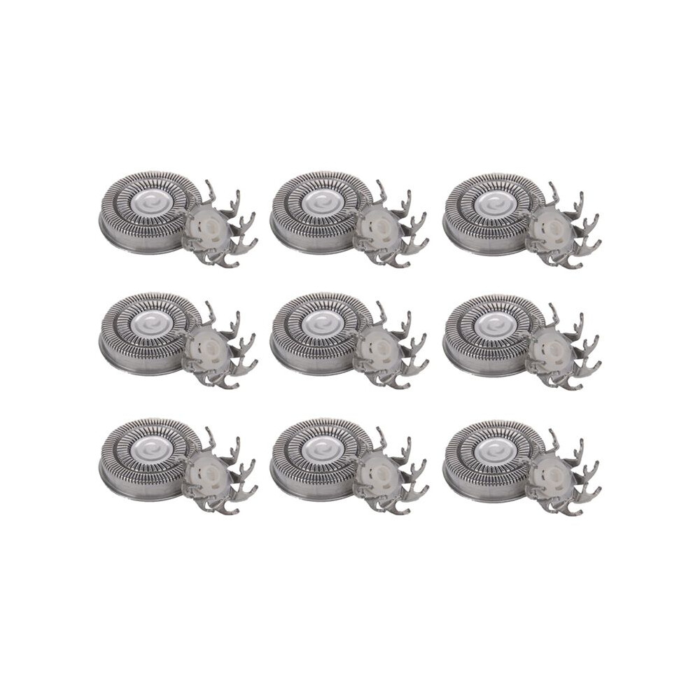 9Pcs Electric Shaver Replacement Blades Spare Nasal Trimmer Temple Shaving Machine Razor