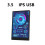 3,5 tums IPS USB miniskärm AIDA64 PC CPU RAM HDD-datamonitor datortemperaturdisplay typ-C sub 5