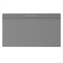 Superstor 700x400mm ren silikon isolasjonspute reparasjonsarbeidsmatte BGA varmebestandig loddestasjon skrivebordsplattform grå