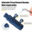 Broken Pipe Thread Extractor, Valve Stripped Screw Faucet Valves Screws Extractor 5