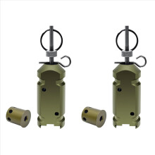2x Perimeter-tripledningsalarmenhet 12-gauge tilbehør med 22 alternativer for tidlig varslingssystem