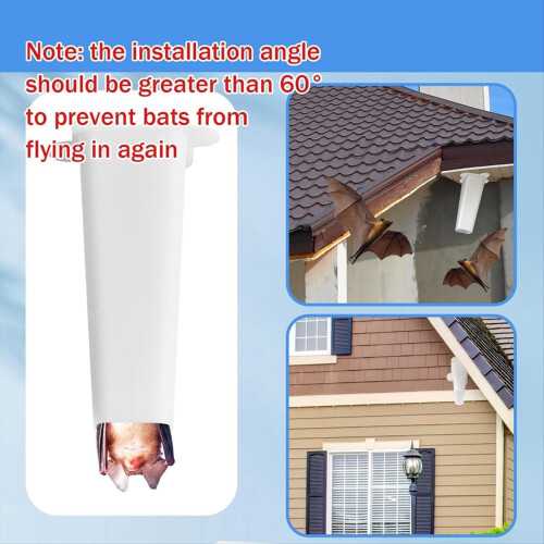 4 Pcs Bat Exclusion Reusable Tool Removal Device One Way Trap Supplies Remove Plastic Cone 2