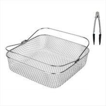 Firkantet airfryerkurv for Instant Vortex COSORI 5.8-6QT tilbehør med håndtak