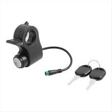 For Kukirin G2 Max/G2 Pro Electric Scooter 5-Pin Throttle Switch Lock with Key Accessory