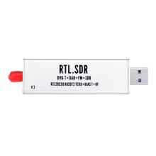 0,1 MHz-1,7 GHz TCXO RTL SDR-mottagare R820T2 USB RTL-SDR-dongel med 0,5 Ppm SMA MJZSEE A300U-testare
