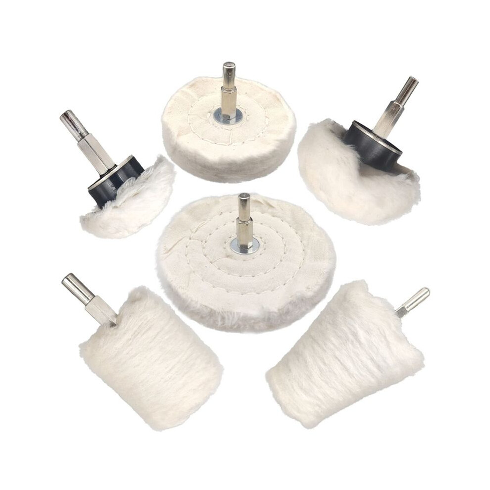 Buffing Wheel For Drill Pad Polishing Kits Shaped Tool Metal Aluminum Stainless Etc 4851800075981