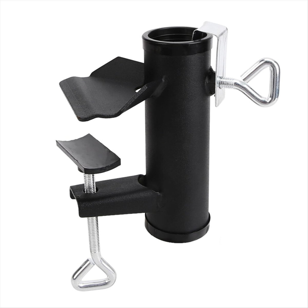 Heavy Duty Patio Umbrella Holder,Patio Clamp Deck Stand,Metal Outdoor Mount 4851800075752