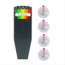 Ghost Equipment Kit, EMF-meter en 4 stuks bewegende lichtgevende kattenballen, EMF-detector