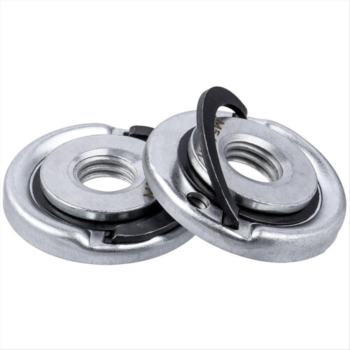 2Pcs Quick Change Angle Grinder Flange Nuts 5/8-11 Nut Replacement Lock Locking 1