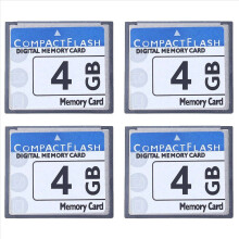 4X Professionelt 4GB Compact Flash-hukommelseskort til kamera, reklamemaskine, industriel computer