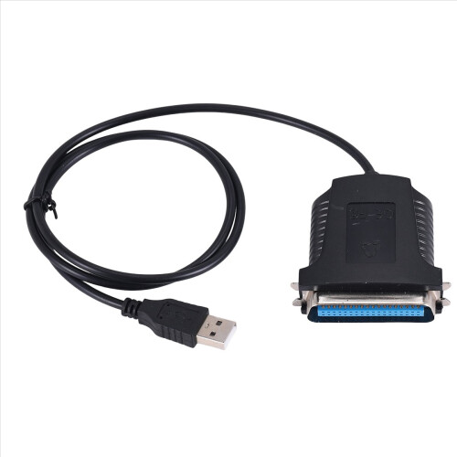 USB til parallel 36-bens Centronics printeradapterkabel