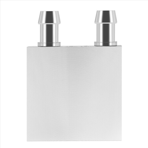 Aluminium vandkølerblok 40X40X12mm køler til computer CPU radiator 1