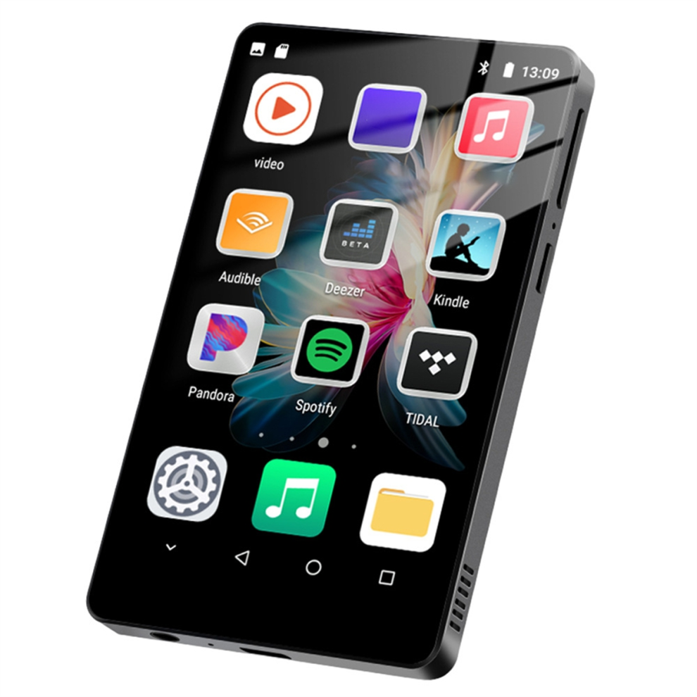 Wifi Mp3 Player Bluetooth 5.0 Mp5 4.0 Inch Full Touch Screen Android Smart System Mp4 Music Black/Light 4851800083849