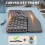 Ergonomic Wireless Keyboard with Wrist Rest BT Dual Mode Rechargeable Split for PC Windows 7/8/10 6