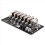 USB2.0 HUB Splitter USB2.0 HUB En-til-Syv HUB Modul Sort 1