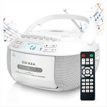 CD-kazettalejátszó, FM AM magnó, CD-lejátszó, EU csatlakozó