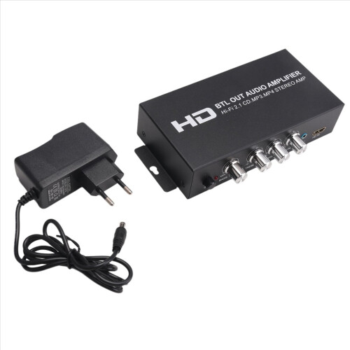 Wzmacniacz audio HI-FI 2.1CH 2