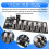USB2.0 HUB Splitter USB2.0 HUB En-til-Syv HUB Modul Sort 7