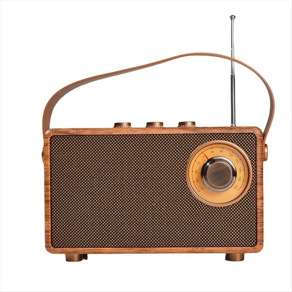 Retro Portable Wireless Bluetooth Speaker Powerful Stereo Sound Box 4851004463409
