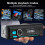 Stereo auto single DIN, Bluetooth, FM, USB, AUX, SD, MP3 6