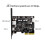 10 Gbps PCIe til USB 3.2 Gen 2 hubkort 4-ports desktopadapter 3