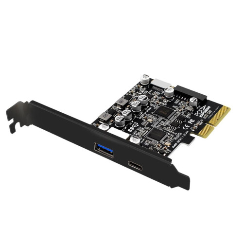 10 Gbps PCIe til USB 3.2 Gen 2 hubkort 4-ports desktopadapter 1
