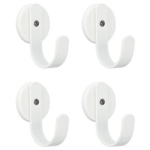 Ganci magnetici in metallo bianco Ganci da crociera pesanti