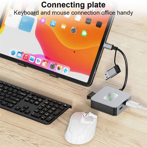 10 Gbps USB 3.2 Mini 4 Port USB Hub 1