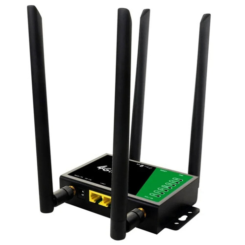 CPE Wifi 4g Βιομηχανικός ασύρματος δρομολογητής με υποδοχή κάρτας SIM 300mbps EU 1