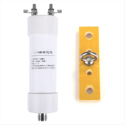 1:9 Balun 1000W Kortbølgeantenne SSB CW 1-56MHz