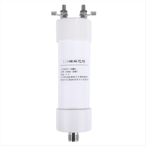 1:9 Balun 1000W Kortbølgeantenne SSB CW 1-56MHz 1