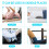 Memory Foam Lændestøttepude til Kontorstol Bilsæde 4